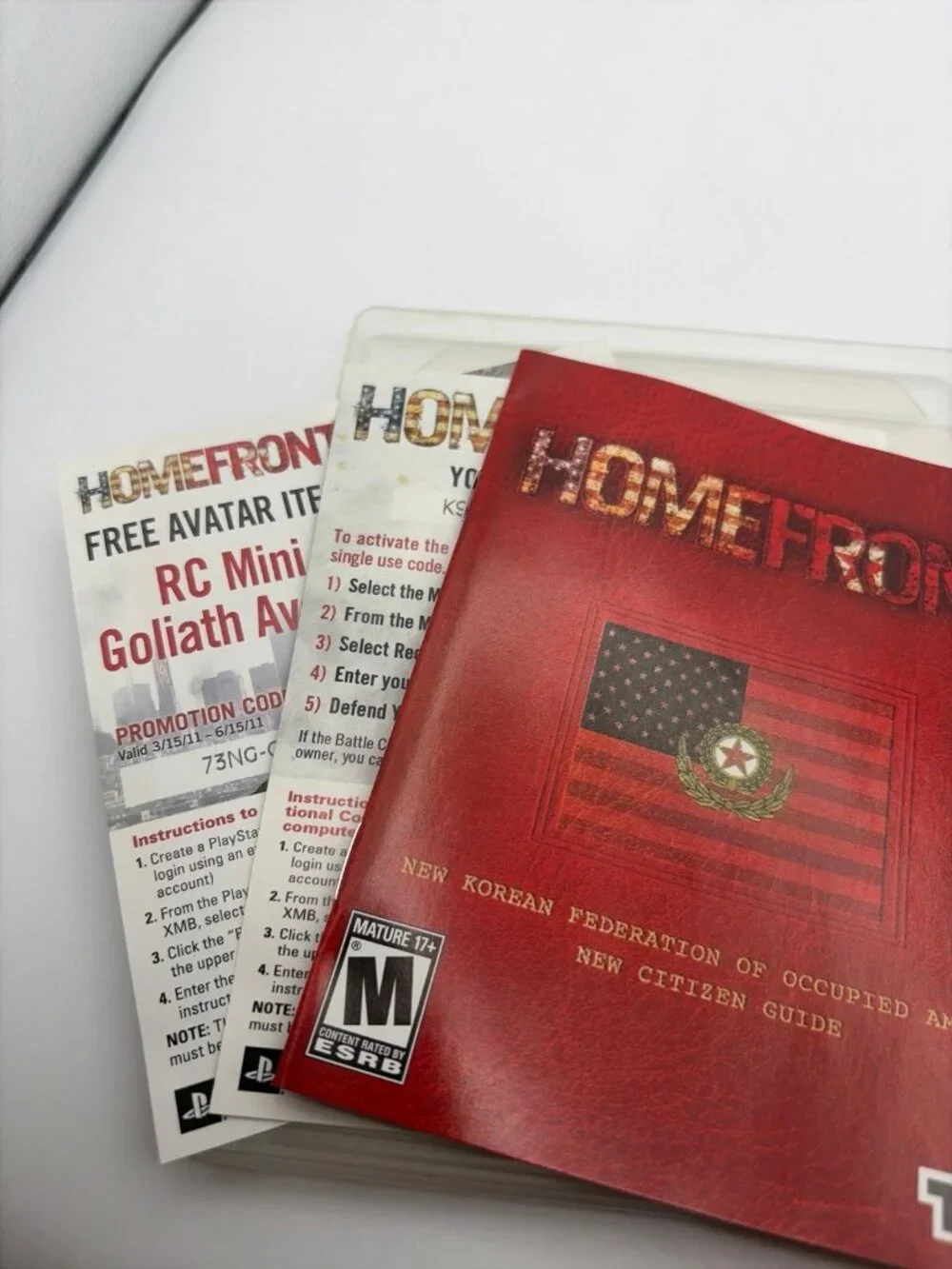 Homefront - PS3 PlayStation 3 - Complete w/ Manual - Tested Working